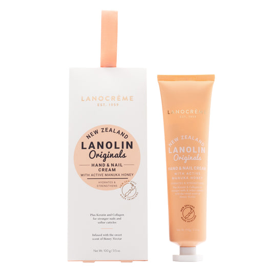 Lanolin Originals Hand & Nail Cream with Manuka Honey